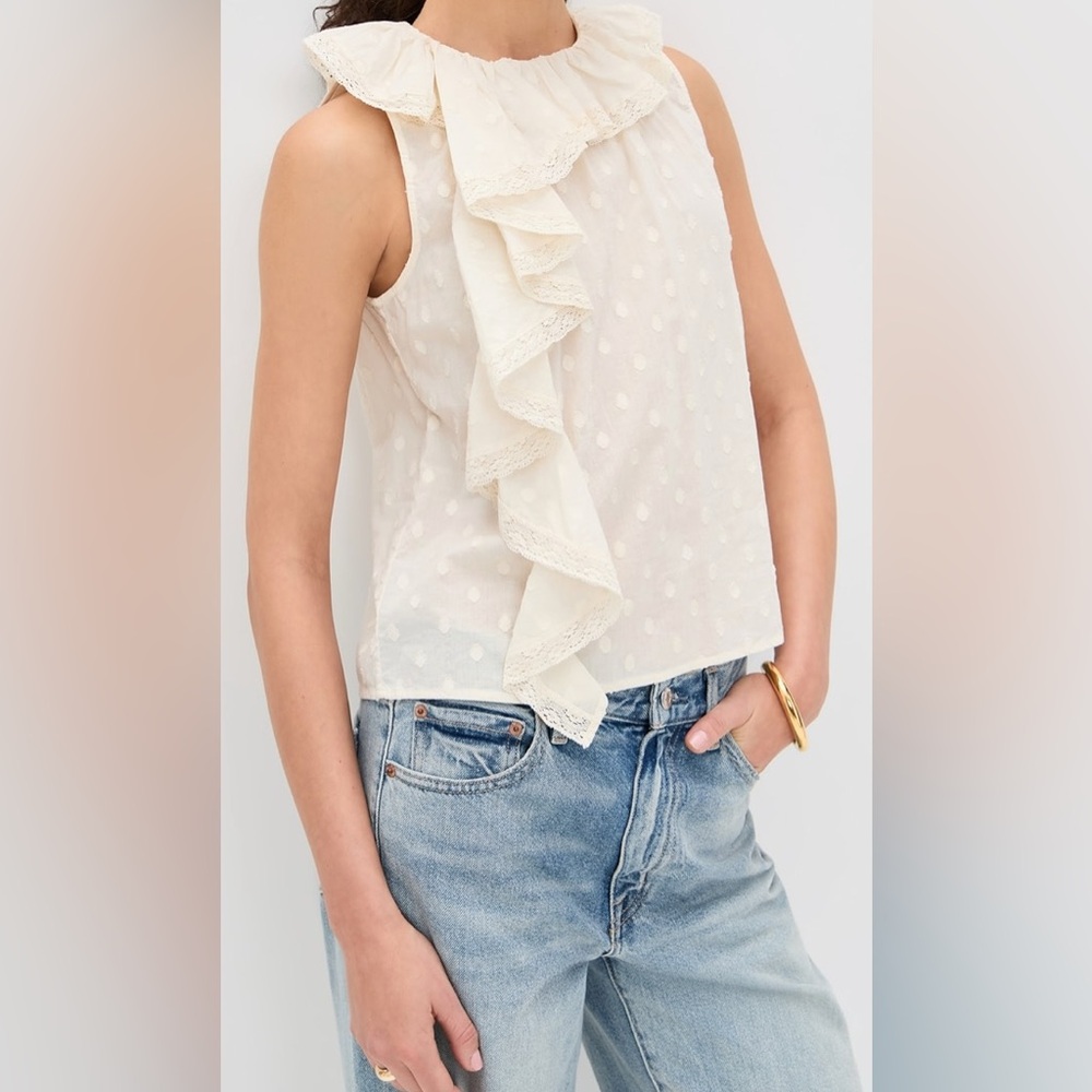 Ulla Johnson Pristine Ruffle Blouse